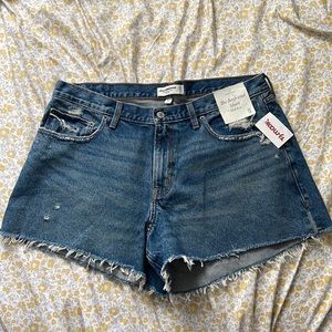Abercrombie & Fitch curve love shorts